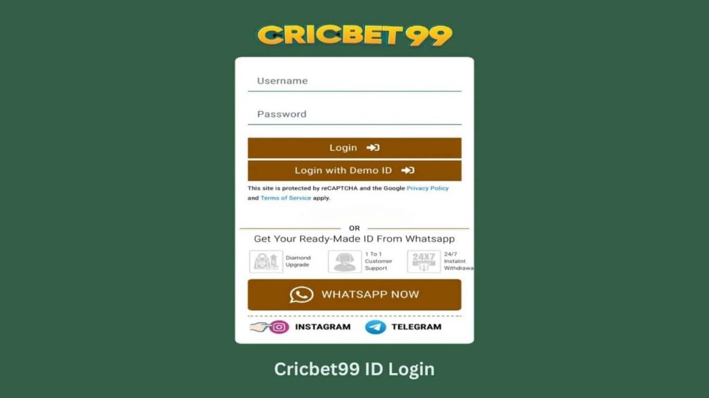 Cricbet99 ID Login