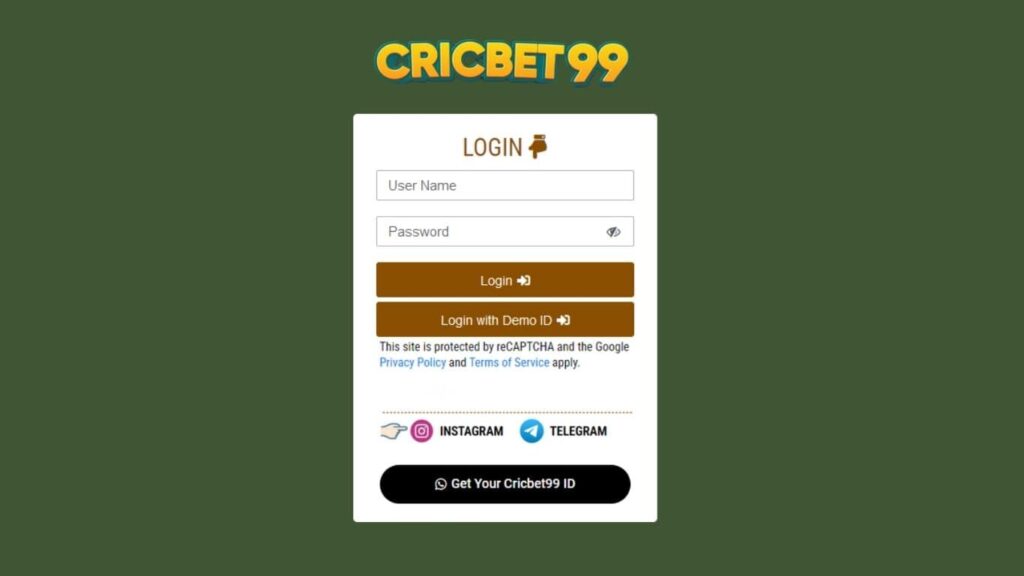 Cricbet99 Login