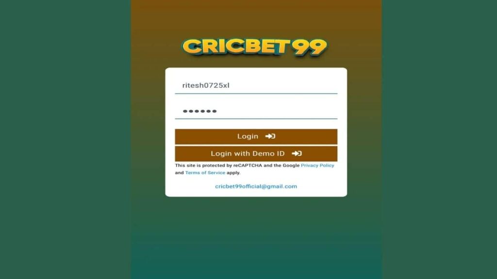 Cricbet99 Signin